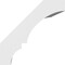 Ekena Millwork 4-in. W x 40-in. D x 40-in. H Balboa Architectural Grade PVC Knee Brace BRCP04X40X40BOA - alternate 2